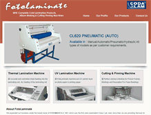 Tablet Screenshot of fotolaminate.com